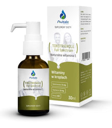 Avitale, TOKOTRIENOLE Full Spectrum, Naturalna witamina E, 30 ml
