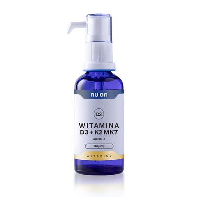 NUION Witamina D3K2MK7 4000 IU