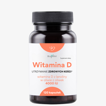 Witamina D 4000IU 120 kapsułek