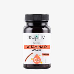 Witamina D 4000IU 120 kapsułek