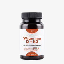 Witamina D+K2 120 kapsułek