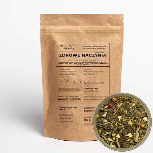 Zdrowe naczynia (dawniej Miażdżyca) - herbatka ziołowa 100g