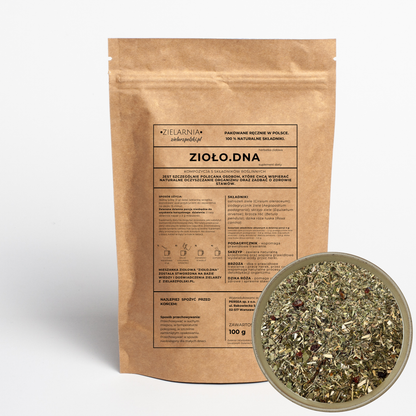 Zioło.dna (dawniej Dna moczanowa) - herbatka ziołowa 100g